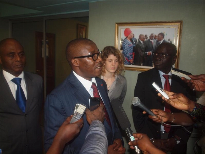 Audience : M. Gnénéma Mamadou Coulibaly reçoit  le chef de la section de la coopération internationale de la CPI